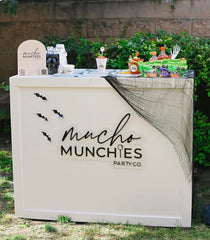 Custom Mobile Bar Cart Sign with Logo