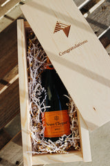 champagne bottle gift box