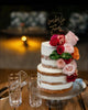 Custom acrylic wedding cake topper