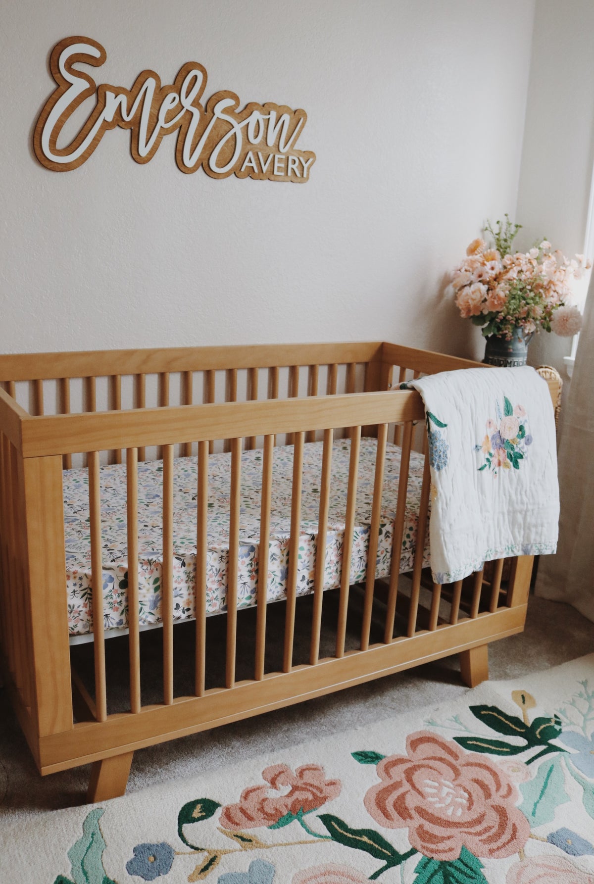 Custom Wood Baby Nursery Name Sign | Personalized Wall Decor– J. Isabel ...