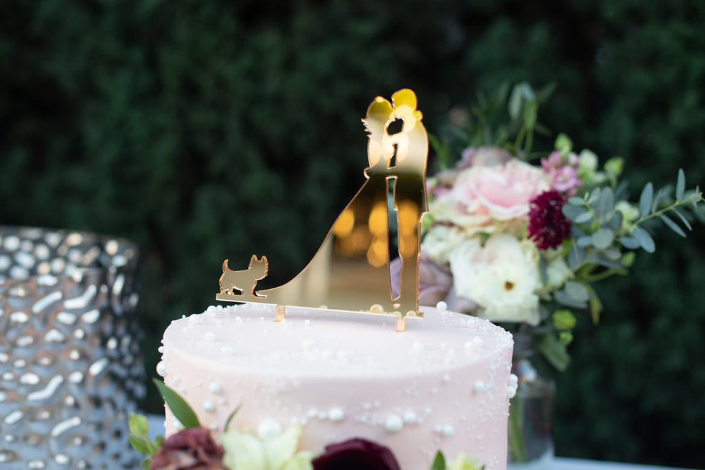 wedding cake topper acrylic